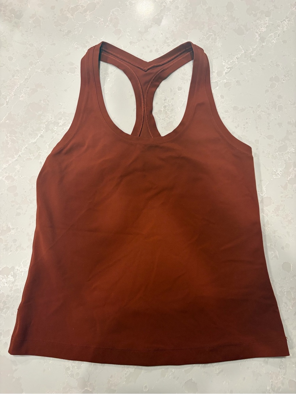 lululemon athletica Women's Racerback Tank - Rust Brown